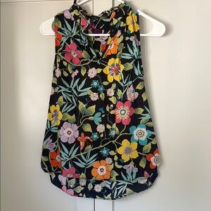 Floral Sleeveless Top